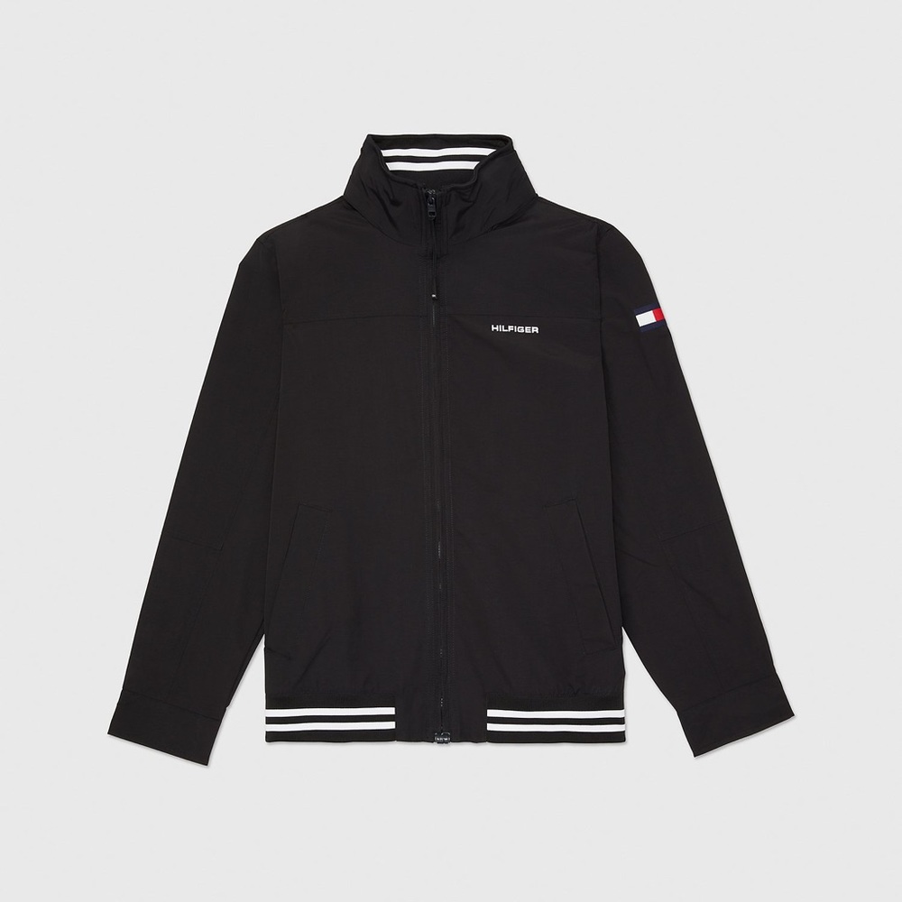 Tommy Hilfiger Men's Adaptive Regatta Jacket Deep Black S